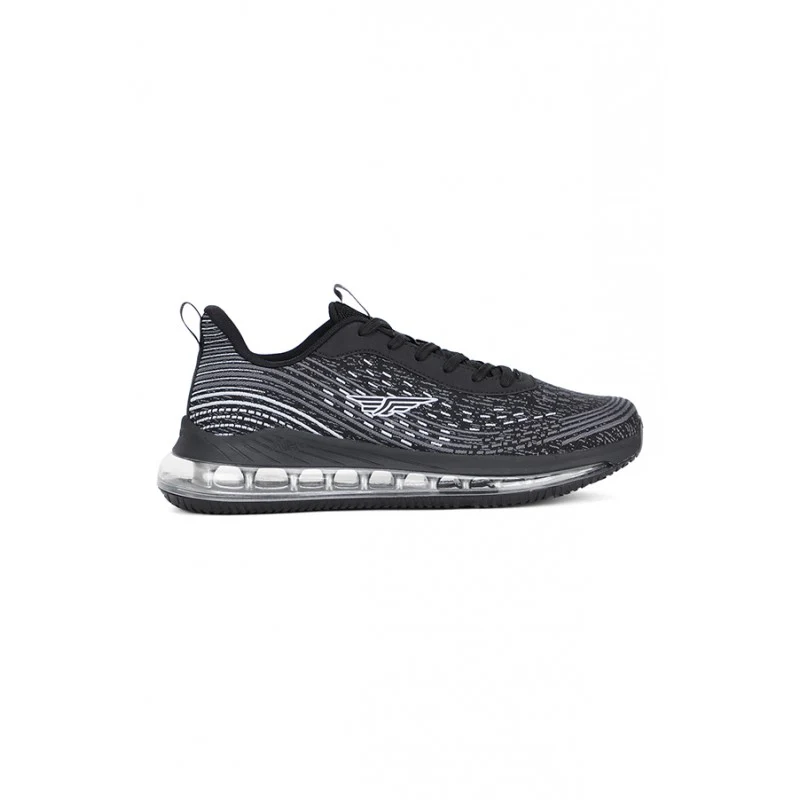 Men Black Walking Shoes - Image 3