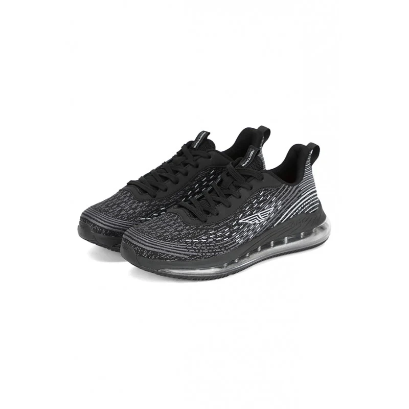Men Black Walking Shoes - Image 5