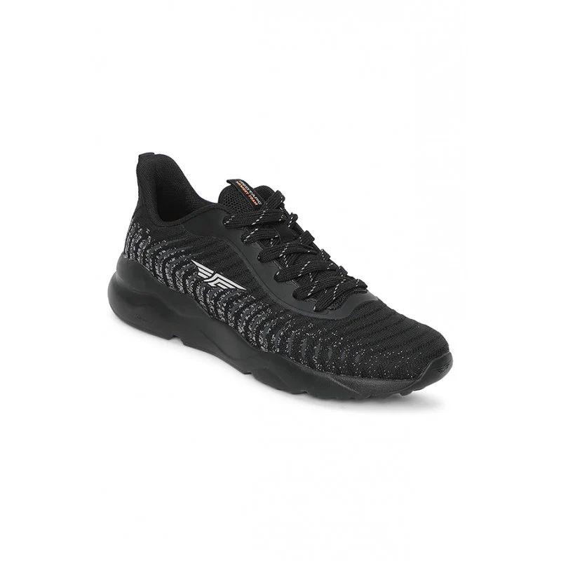 Men Black Walking Shoes - Image 2