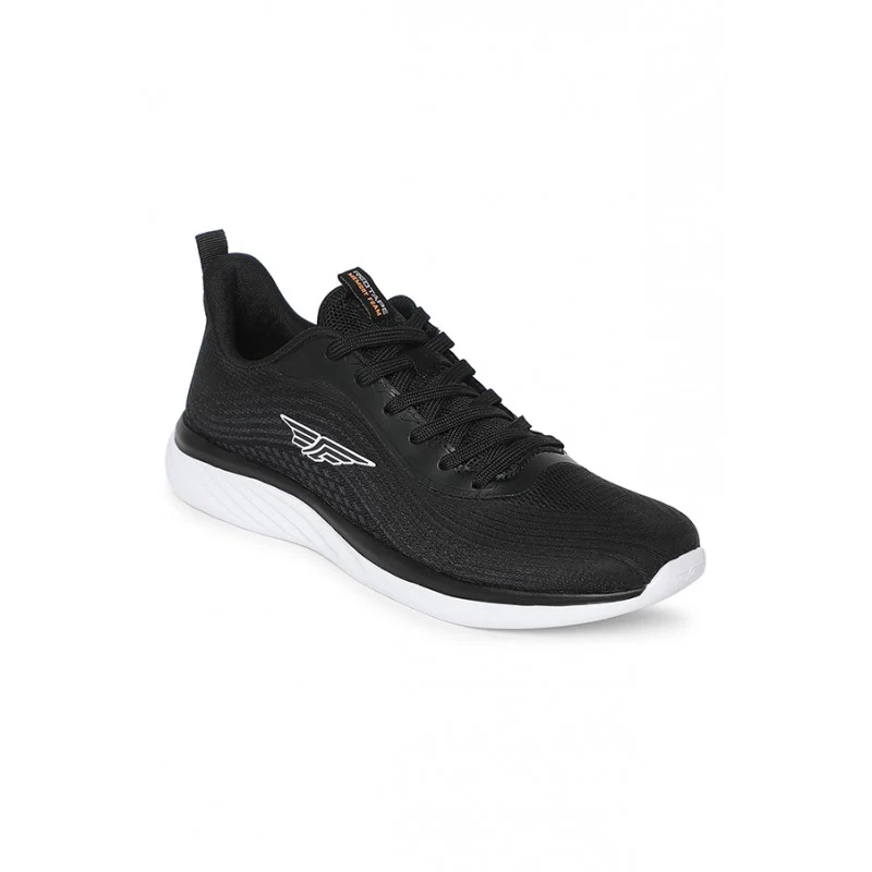 Men Black Walking Shoes - Image 2
