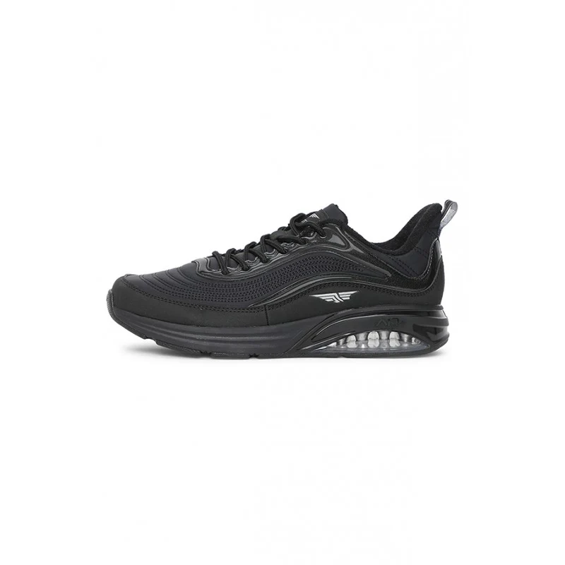 Men Black Walking Shoes - Image 4