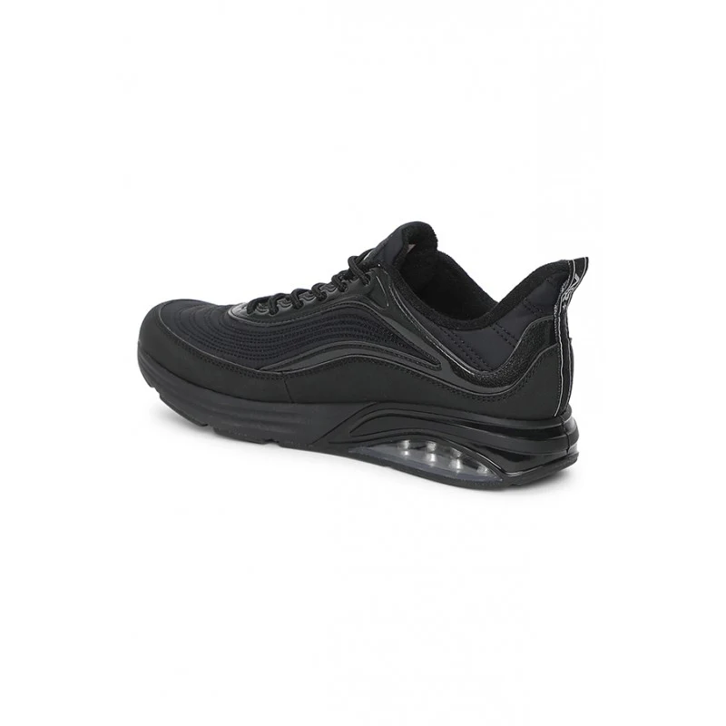 Men Black Walking Shoes - Image 6