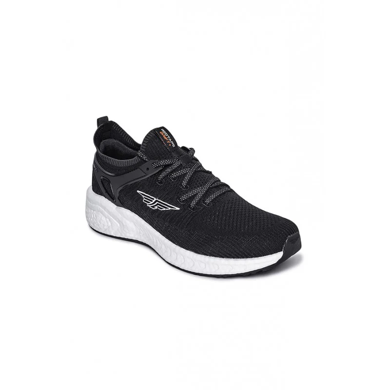 Men Black Walking Shoes - Image 2
