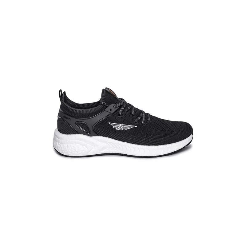Men Black Walking Shoes - Image 3