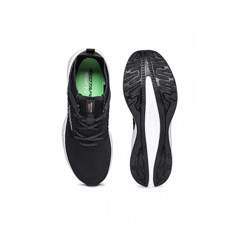 Men Black Walking Shoes - Image 6
