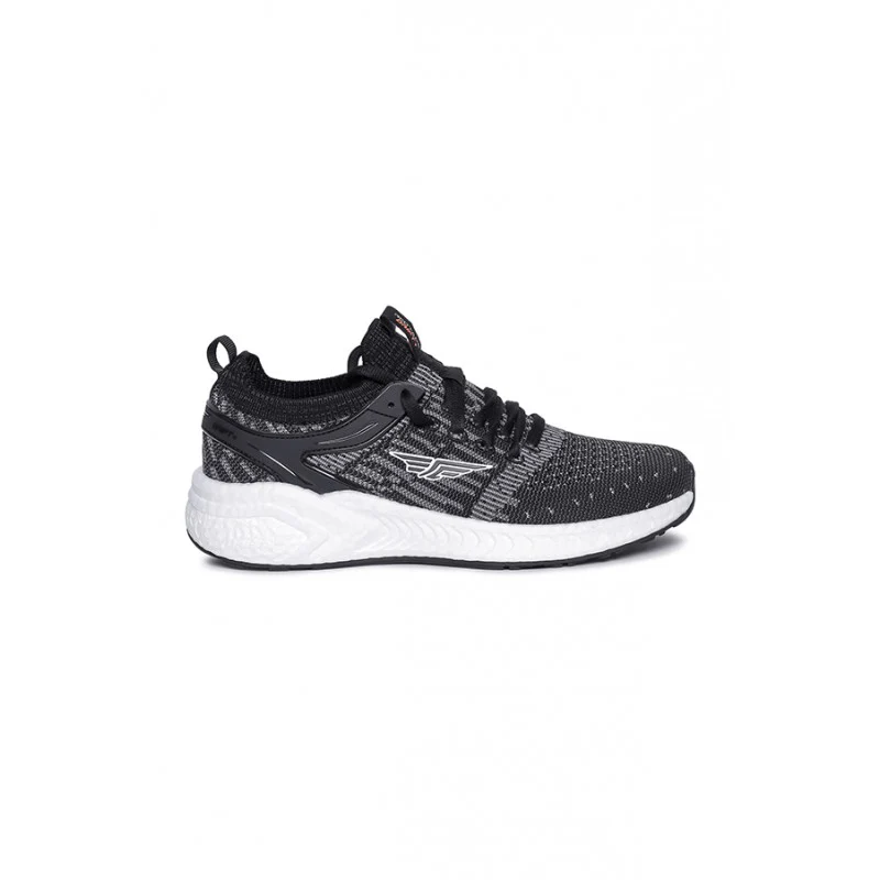 Men Black Walking Shoes - Image 3