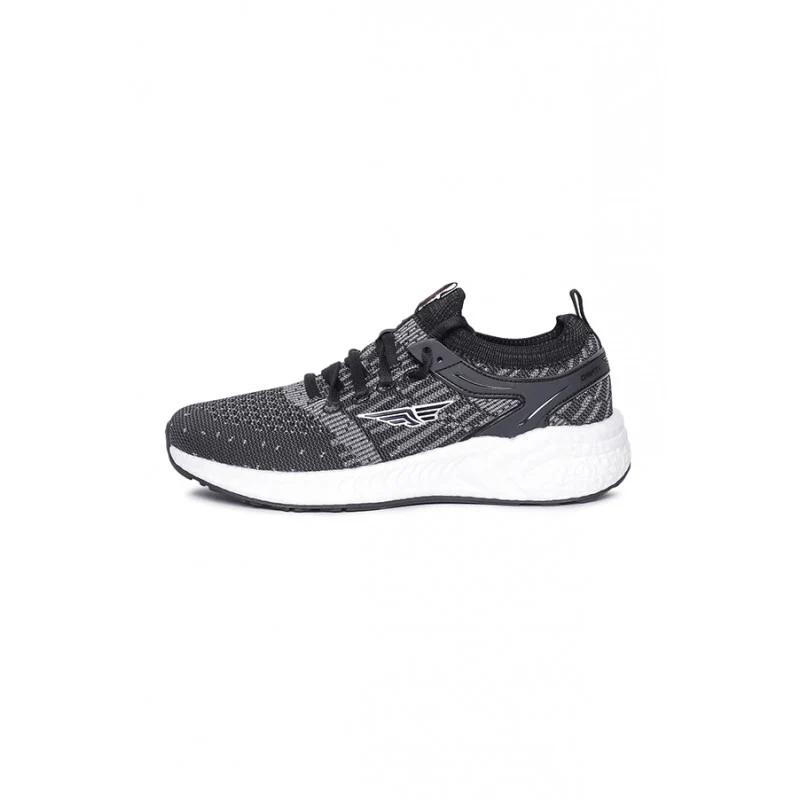 Men Black Walking Shoes - Image 4