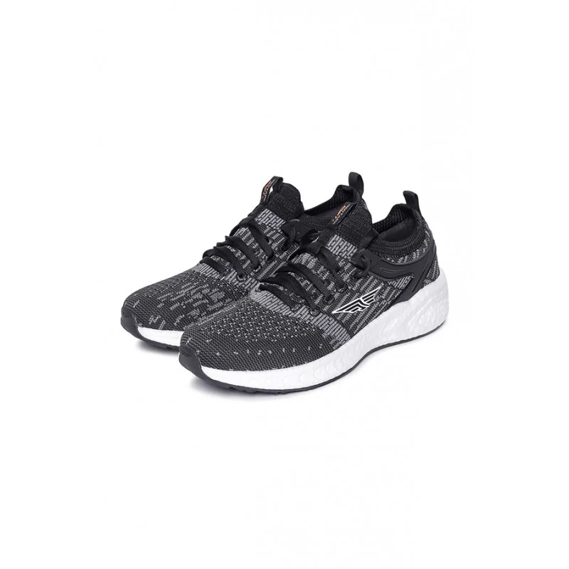 Men Black Walking Shoes - Image 5