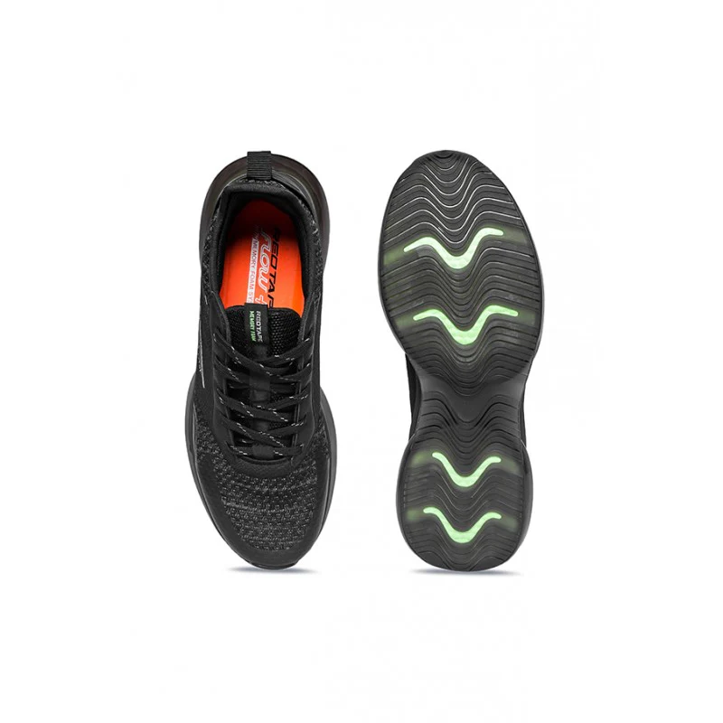 Men Black Walking Shoes - Image 6