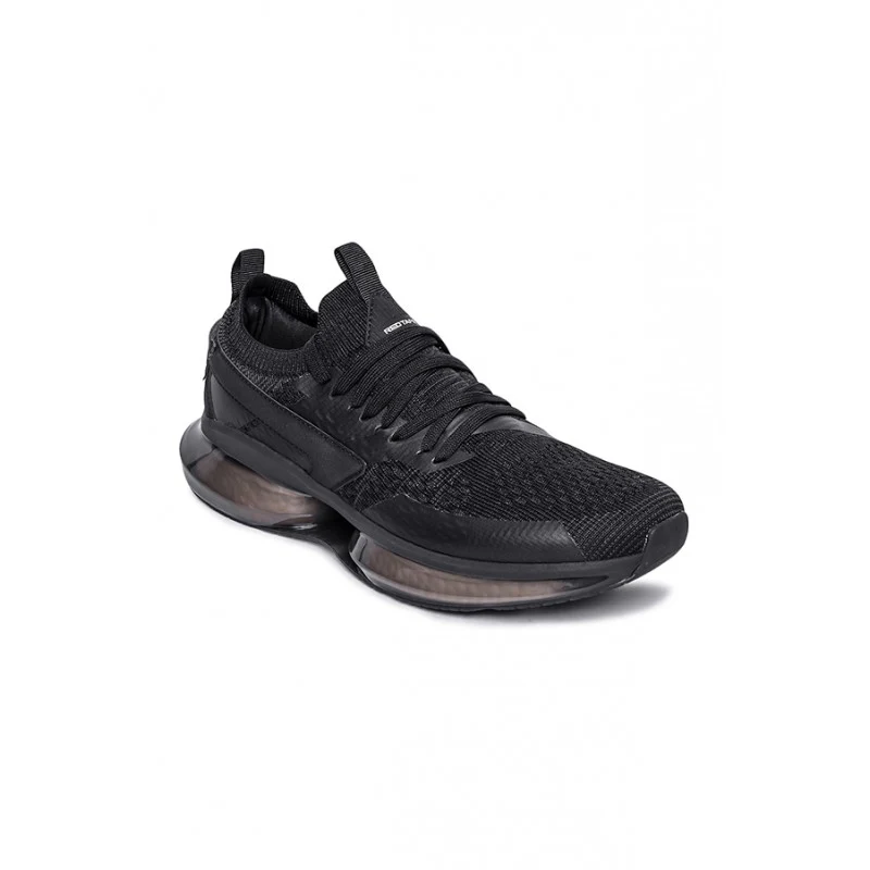 Men Black Walking Shoes - Image 2