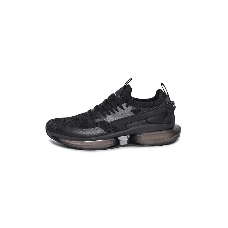 Men Black Walking Shoes - Image 5