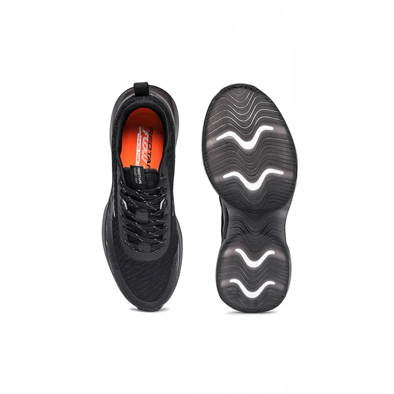 Men Black Walking Shoes - Image 6