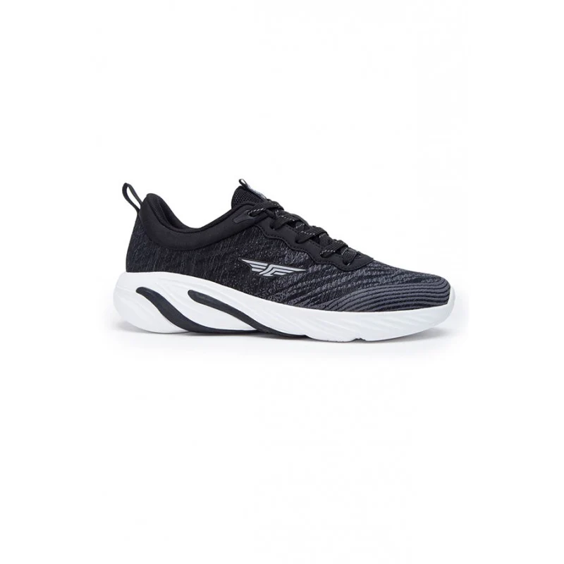Men Black Walking Shoes - Image 3
