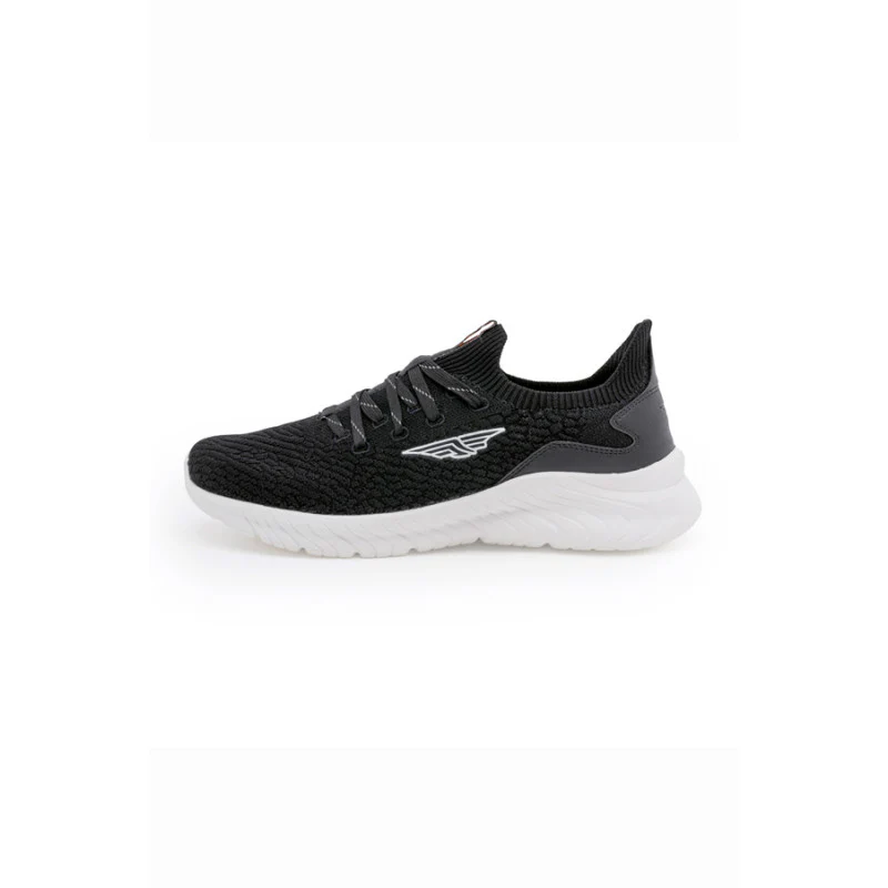 Men Black Walking Shoes - Image 4