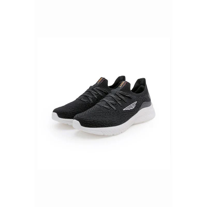 Men Black Walking Shoes - Image 5