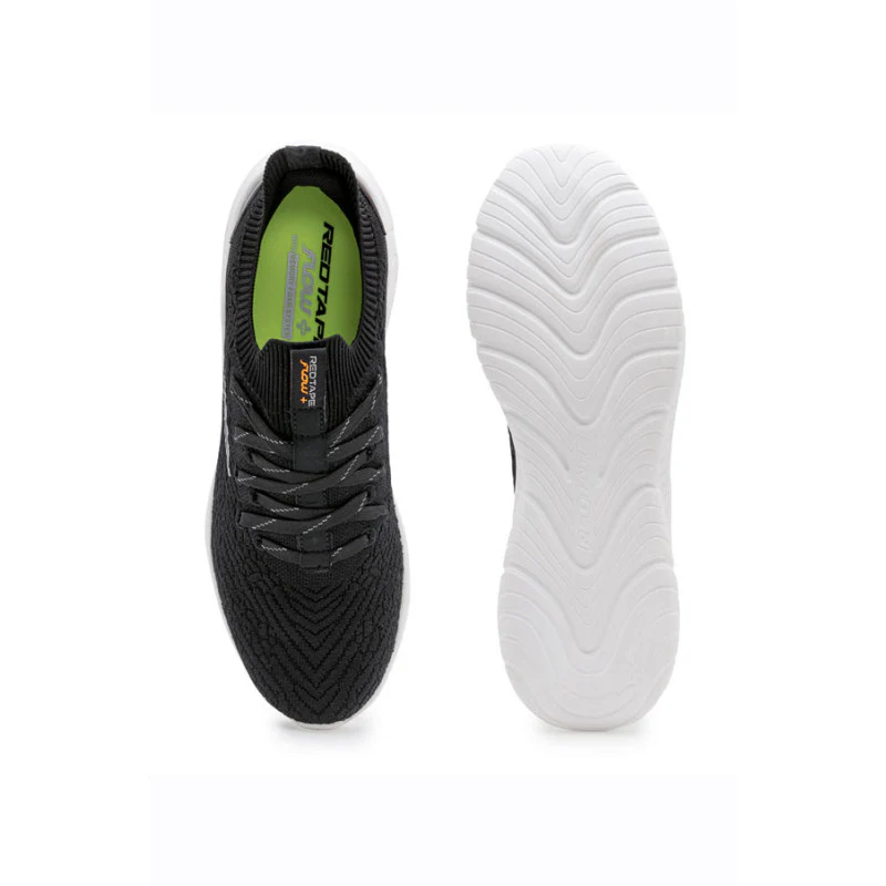 Men Black Walking Shoes - Image 6