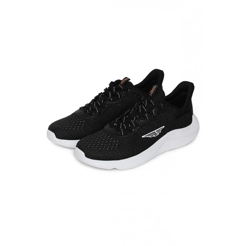 Men Black Walking Shoes - Image 4