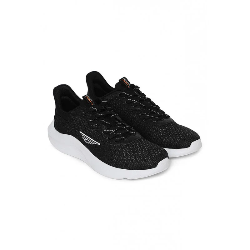 Men Black Walking Shoes - Image 8
