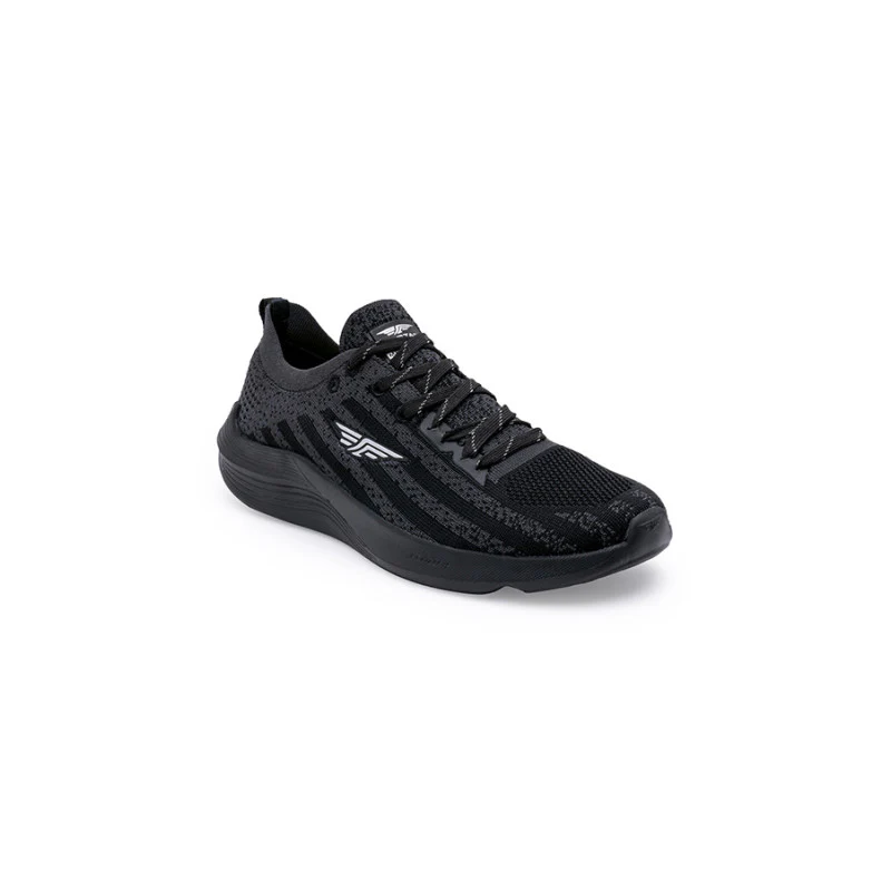 Men Black Walking Shoes - Image 2