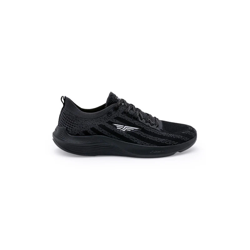 Men Black Walking Shoes - Image 3