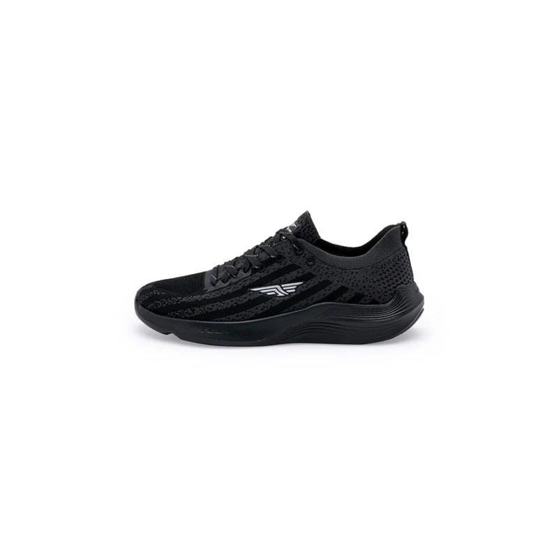 Men Black Walking Shoes - Image 4