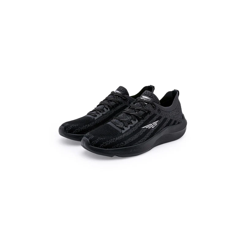 Men Black Walking Shoes - Image 5