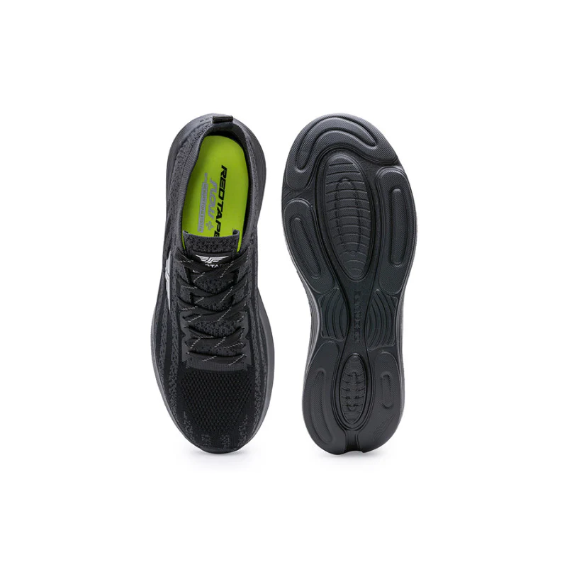 Men Black Walking Shoes - Image 6