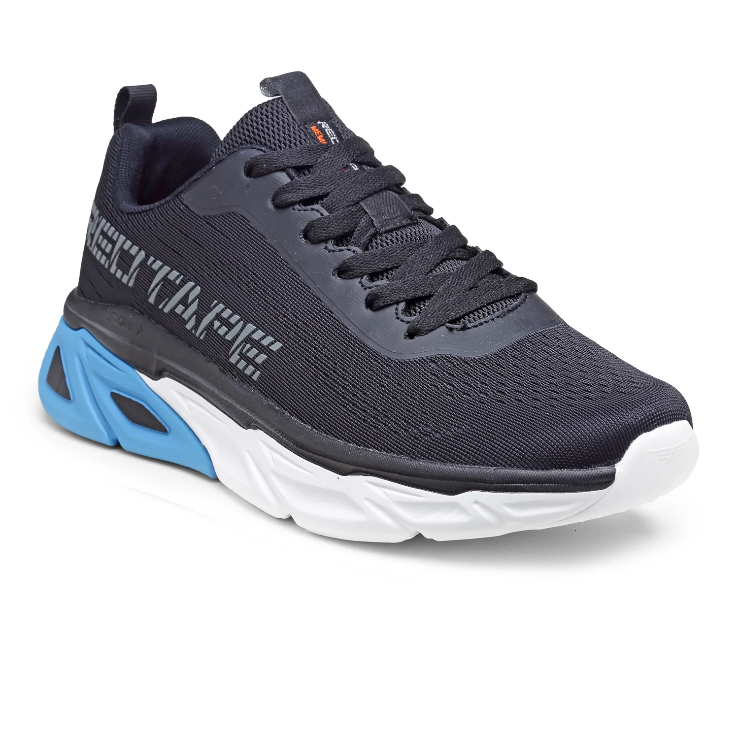 Men Black Walking Shoes - Image 2