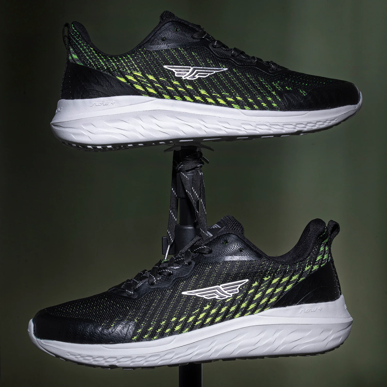 Men Black Walking Shoes - Image 6
