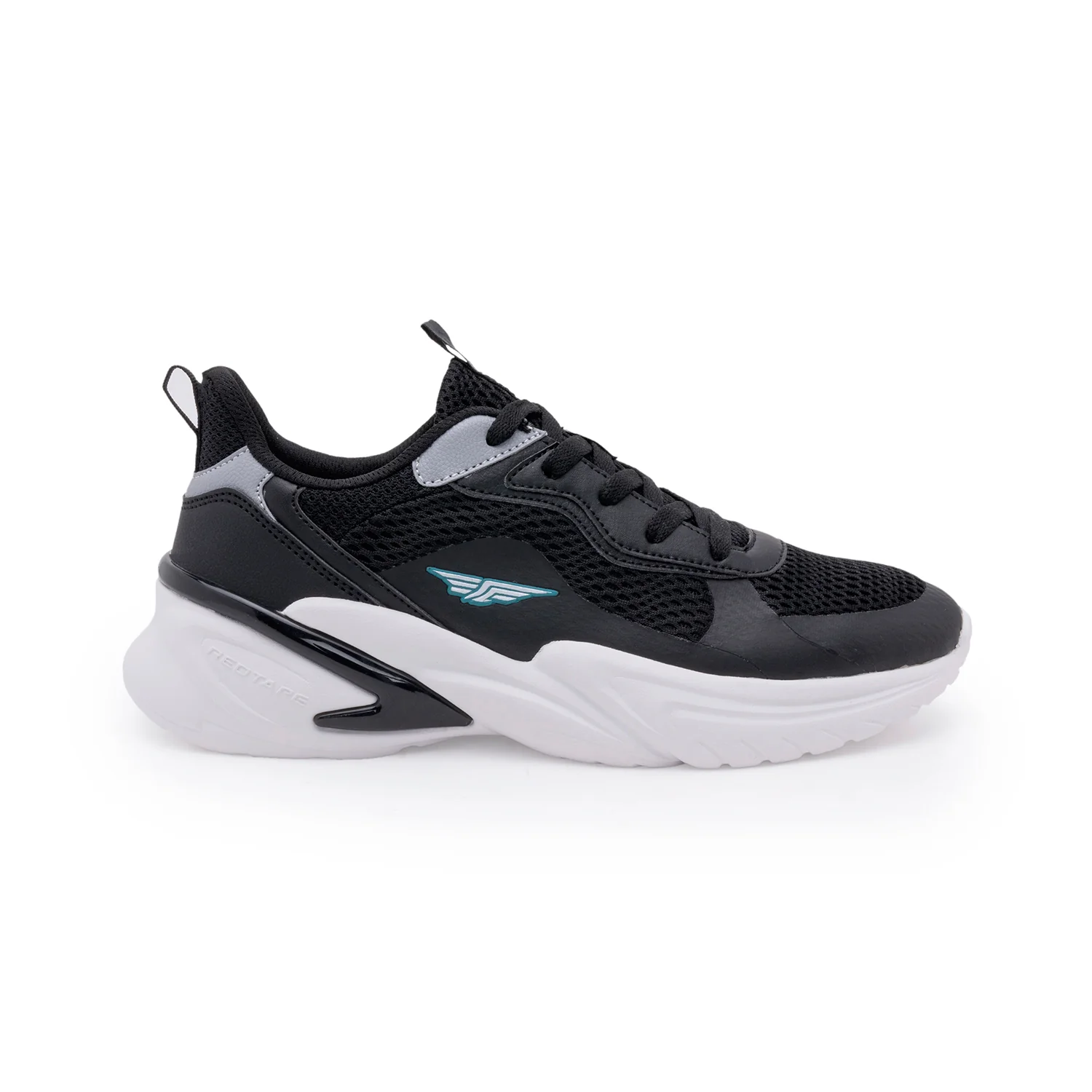 Men Black Walking Shoes - Image 2