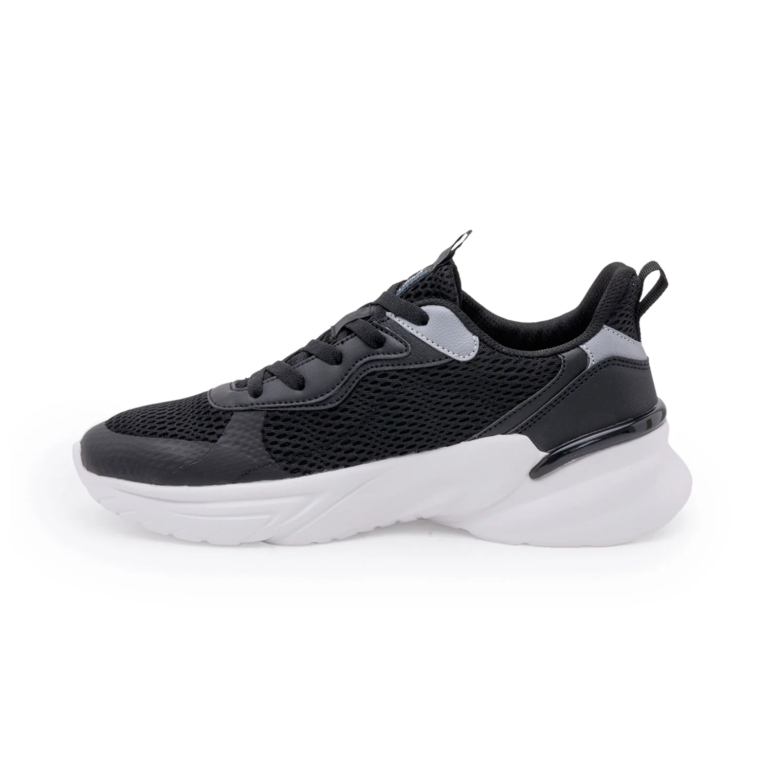 Men Black Walking Shoes - Image 3