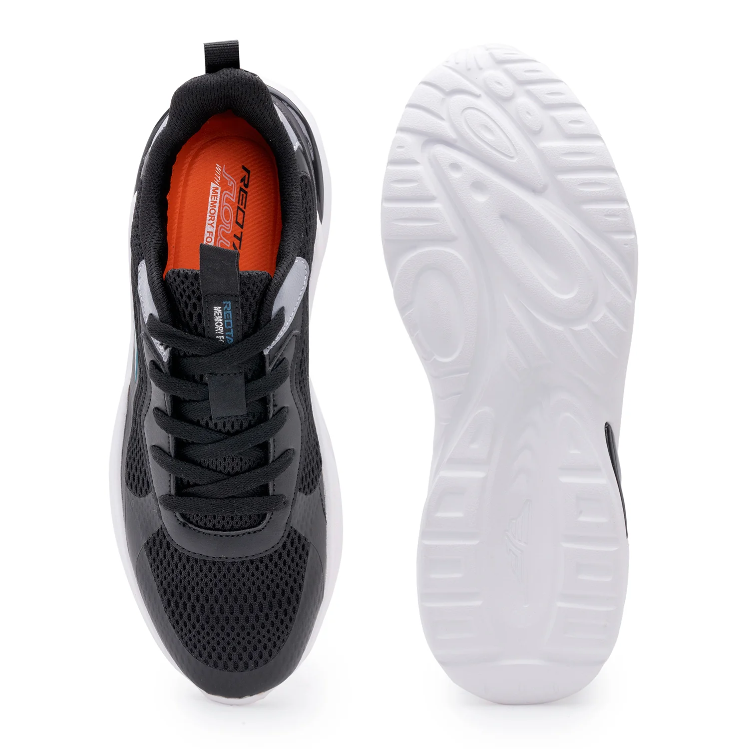 Men Black Walking Shoes - Image 5