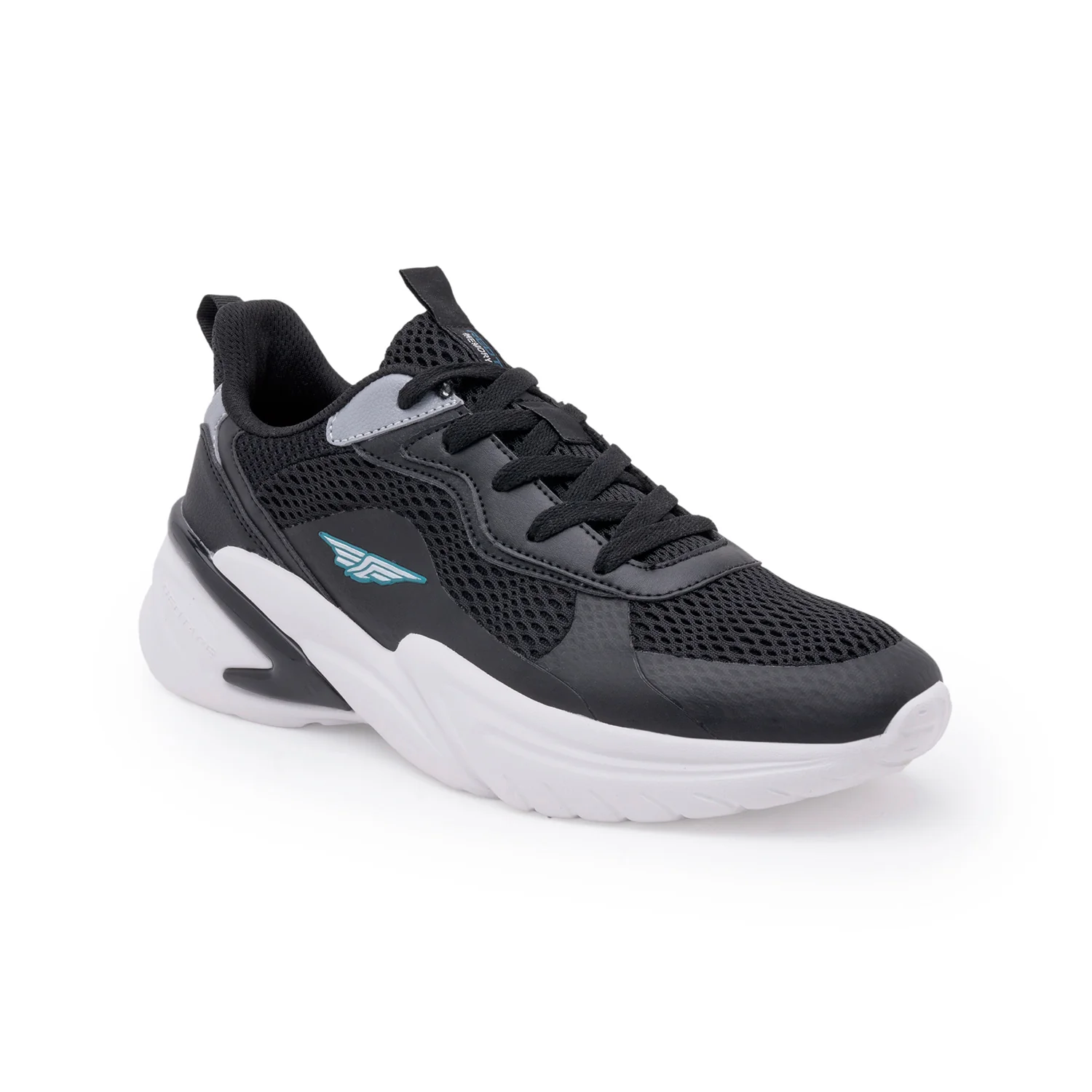 Men Black Walking Shoes - Image 7