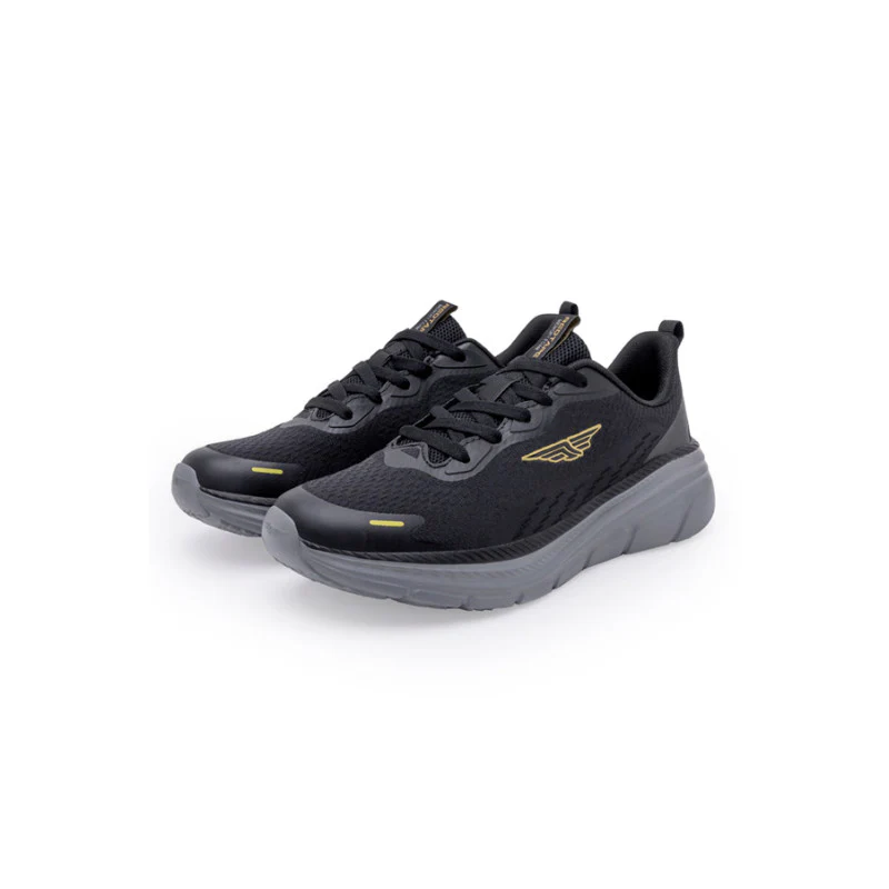 Men Black Walking Shoes - Image 5