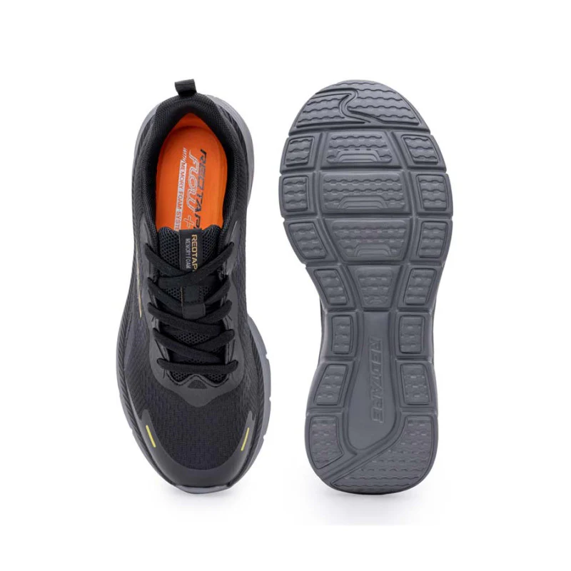 Men Black Walking Shoes - Image 6
