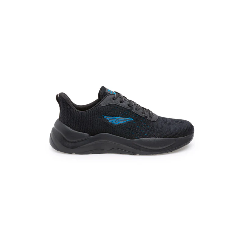 Men Black Walking Shoes - Image 3