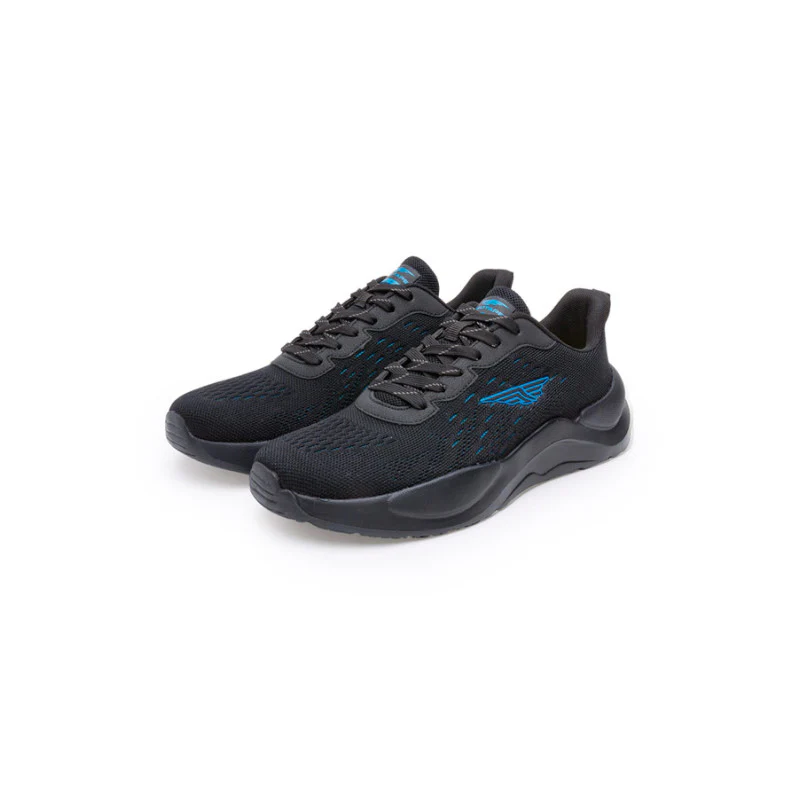 Men Black Walking Shoes - Image 5