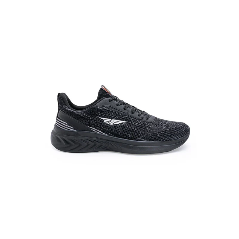 Men Black Walking Shoes - Image 3