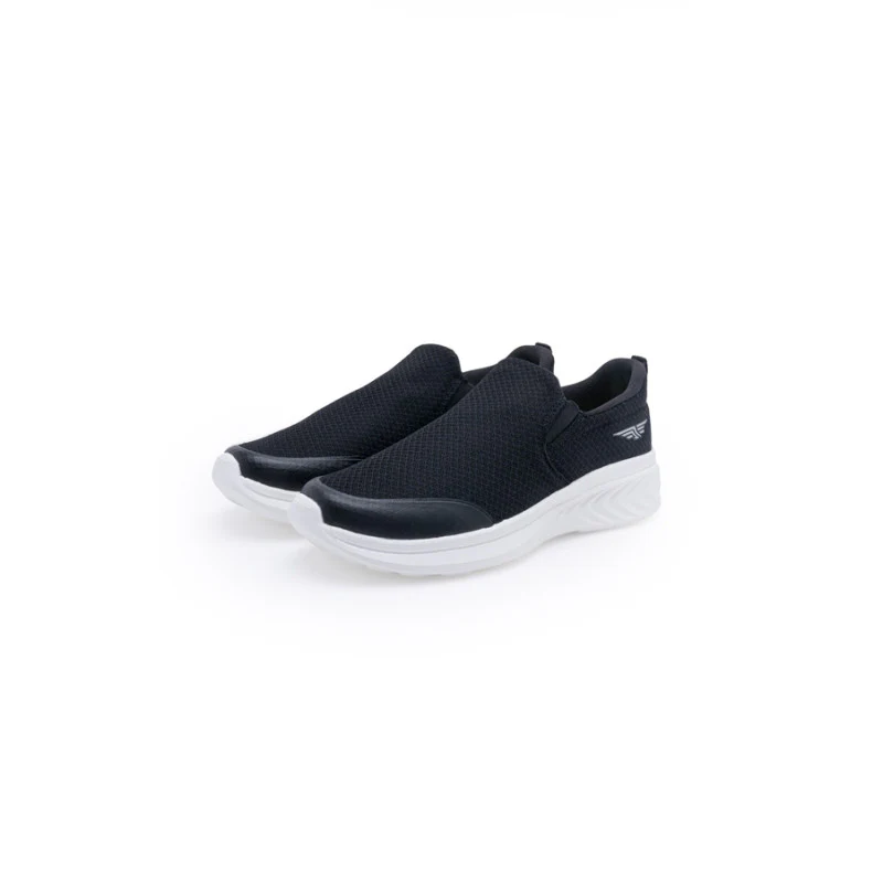 Men Black Walking Shoes - Image 5