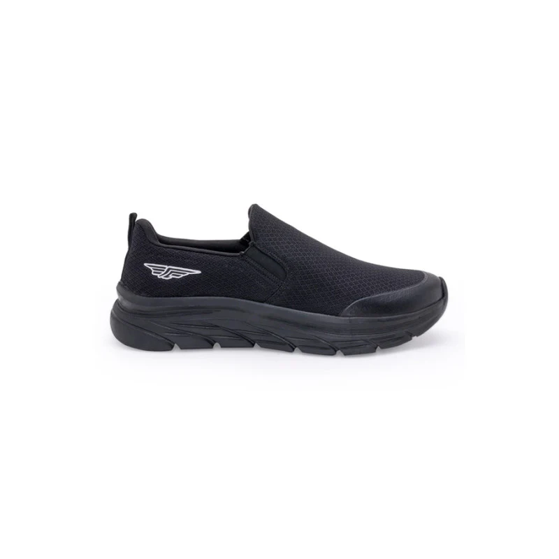 Men Black Walking Shoes - Image 3
