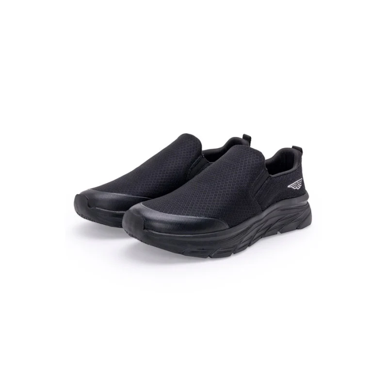 Men Black Walking Shoes - Image 5