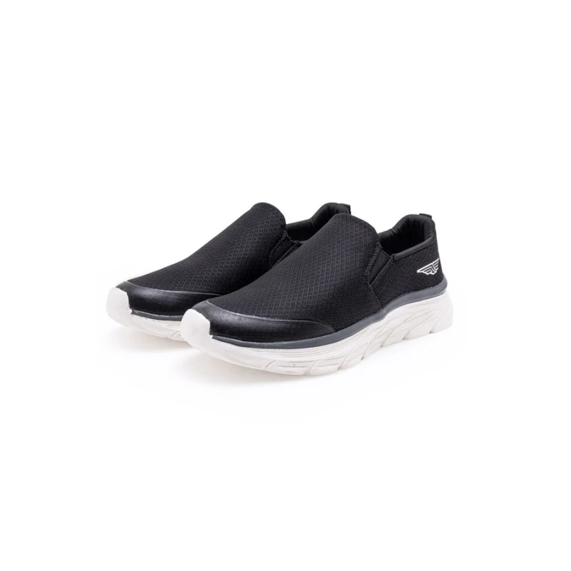 Men Black  Walking Shoes - Image 5