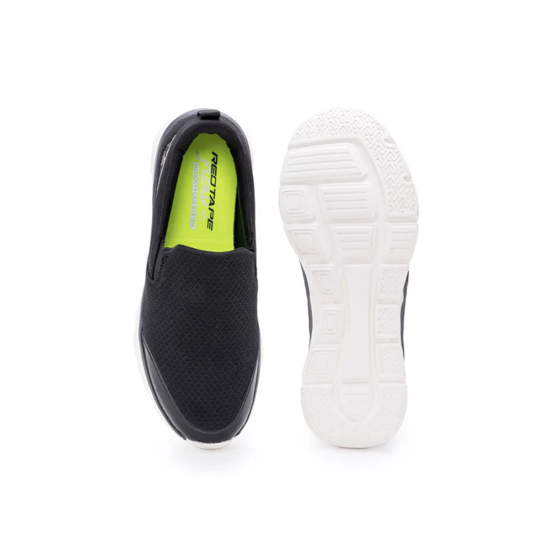 Men Black  Walking Shoes - Image 6