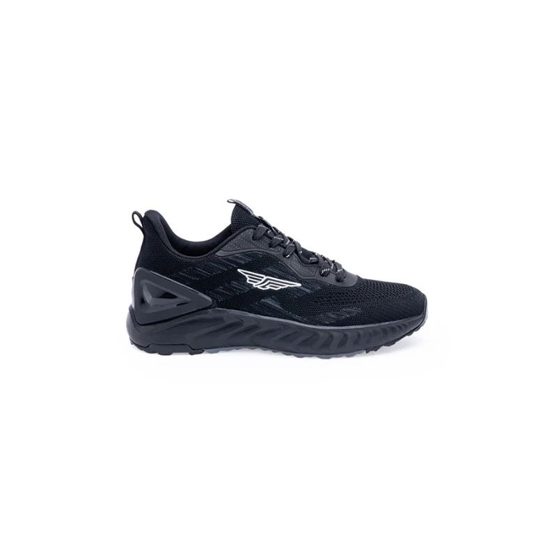 Men Black Walking Shoes - Image 3