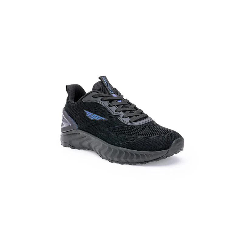 Men Black Walking Shoes - Image 2