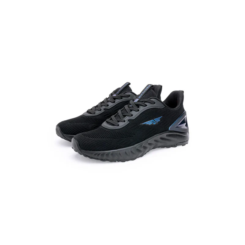 Men Black Walking Shoes - Image 5