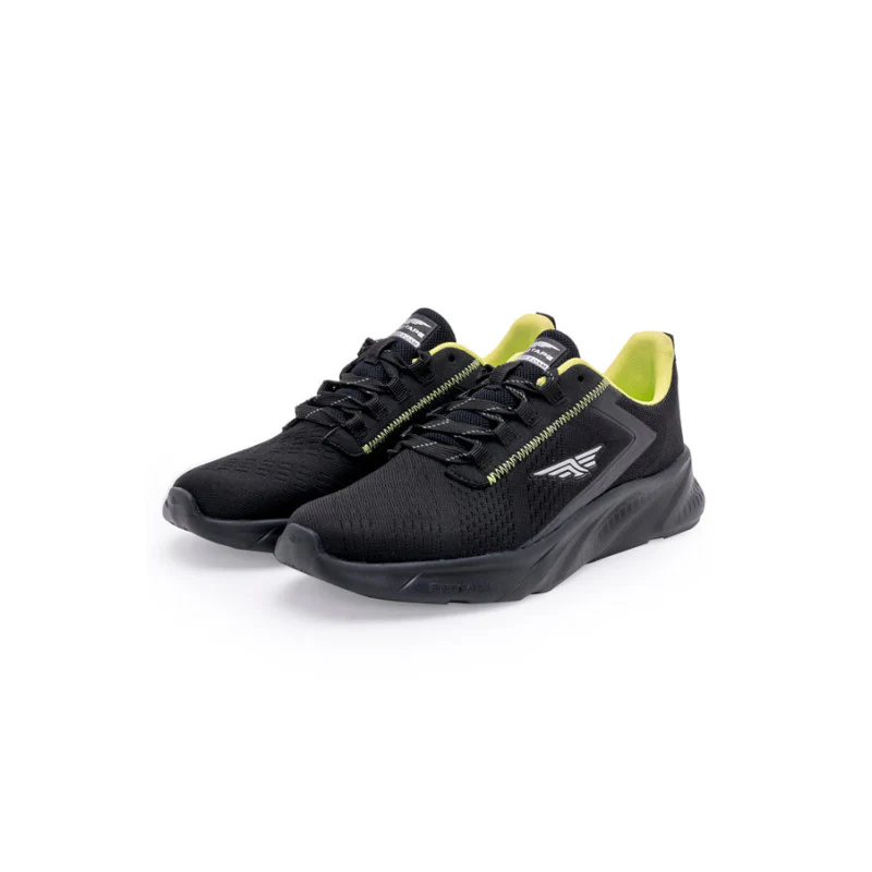 Men Black Walking Shoes - Image 5