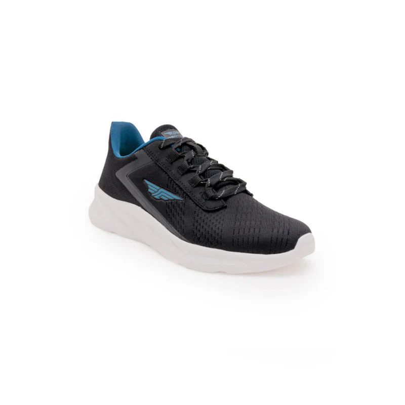 Men Black Walking Shoes - Image 2