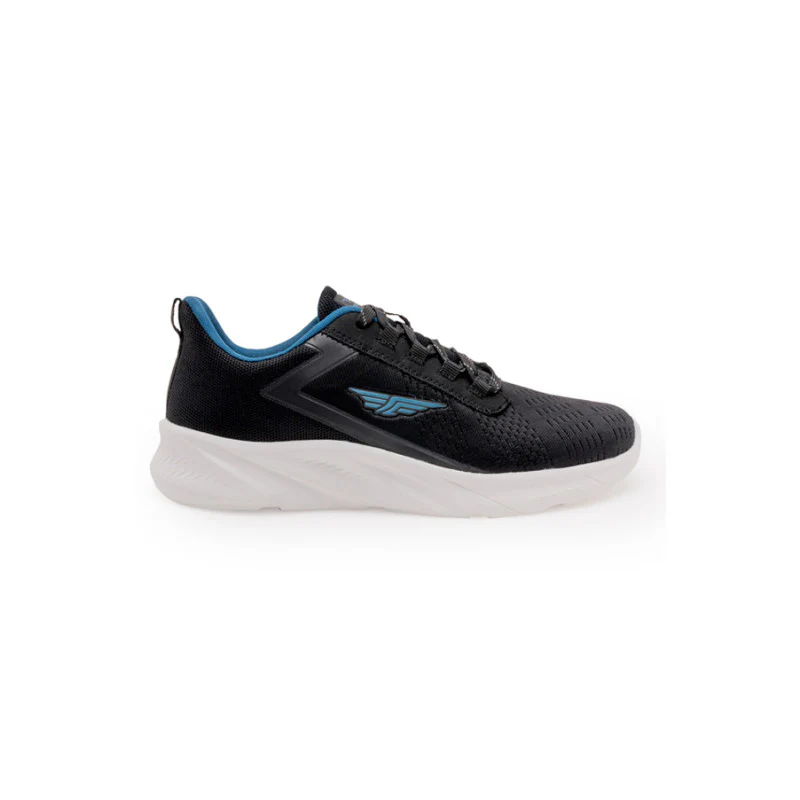 Men Black Walking Shoes - Image 3