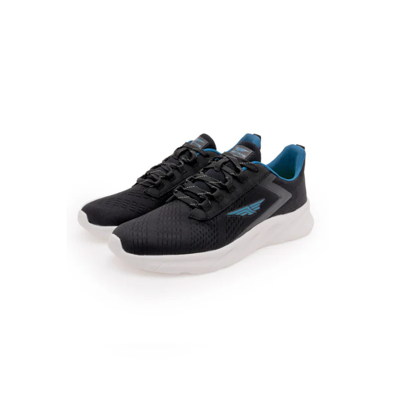 Men Black Walking Shoes - Image 5